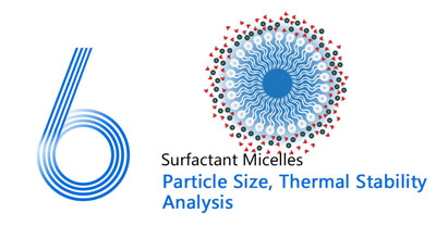 Surfactant micelle size measurement at different conditions